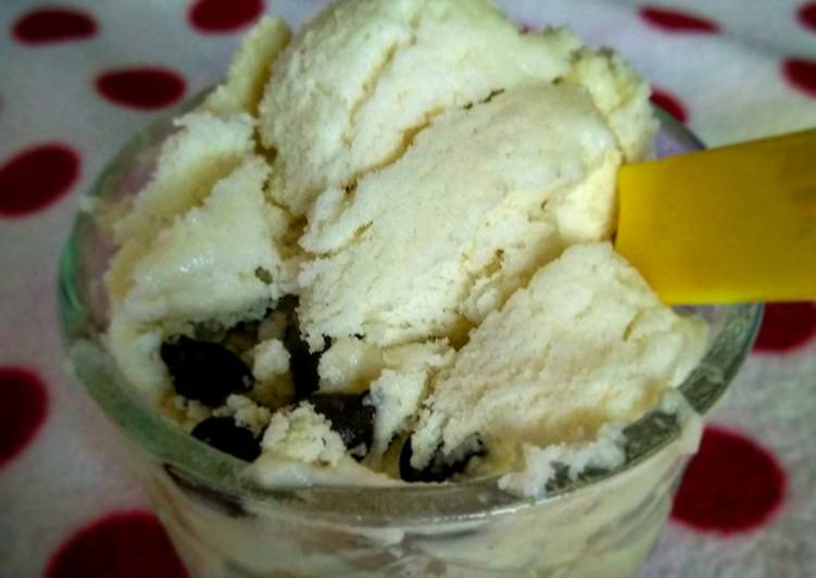 Ice cream durian (lembut)