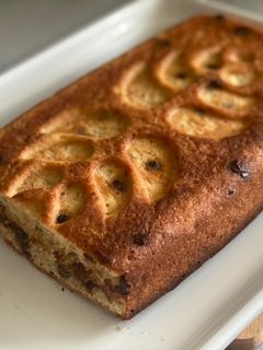 Csokicseppes banánkenyér recept fotója