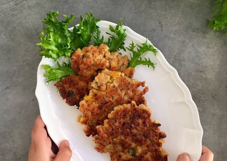 Hamburguesas vegetales con soja texturizada para bebés BLW (+8M)