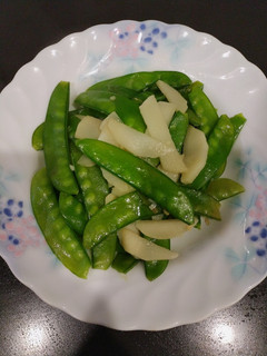 清炒扁豆筍片(方便素)(簡單料理)(清冰箱料理)(快速料理) 的食譜成品照片