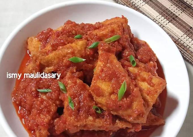 Resep Sambel Kering Tahu Oleh Ismy Maulidasary Cookpad