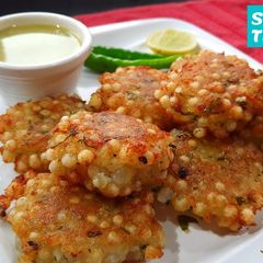 Sabudana Tikki A picture of Sabudana Tikki.