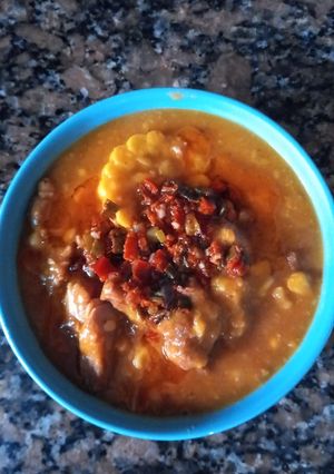 Una foto de Locro a mi manera