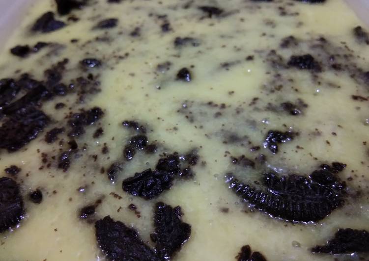 Cara Gampang Membuat Es krim alpukat oreo, Lezat Sekali