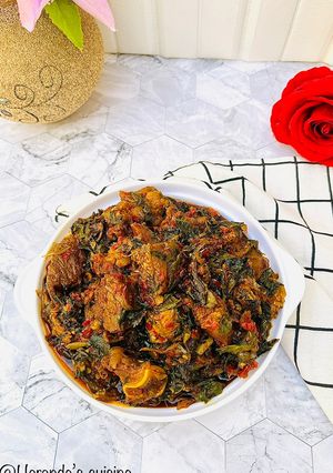 A picture of Vegetable soup.