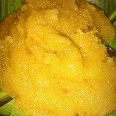 A picture of Mango sheera or Mango halwa.