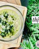 Ăn dặm- Cháo đặc đậu đỏ thịt gà