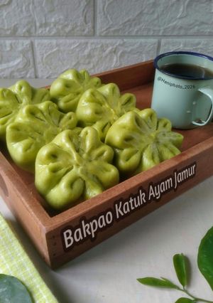 Foto resep Bakpao Katuk Ayam Jamur