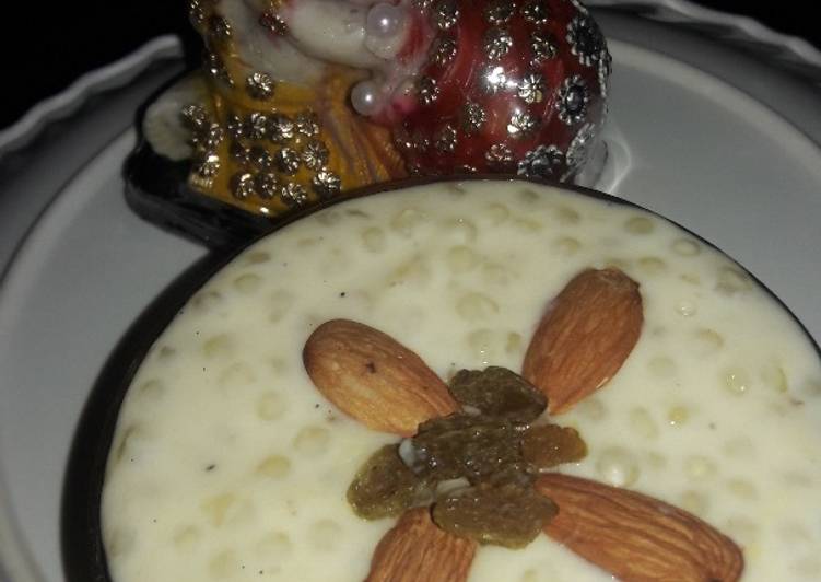 Step-by-Step Guide to Prepare Super Quick Homemade Sabudana kheer