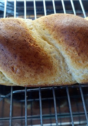 Gluténmentes sütőporos tekert kalács recept fotója