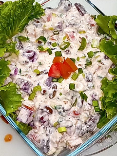 A picture of Healthy and Tasty Veggie Salad.