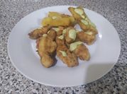 A picture of fried cassava