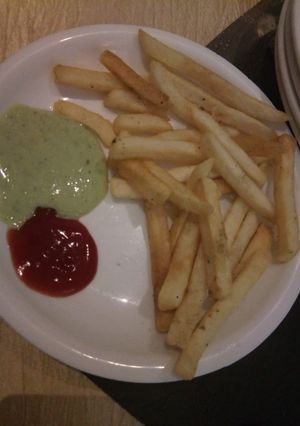 A picture of French fries.