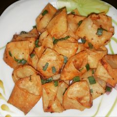 A picture of CHICKEN WONTONS RESTAURANT STYLE ♥️.