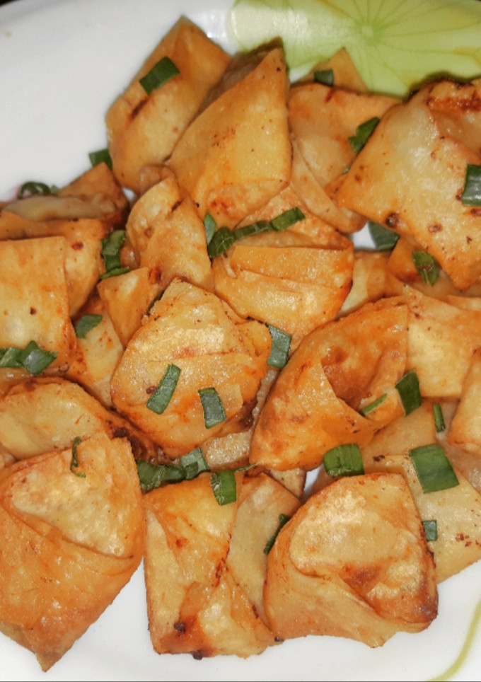 A picture of CHICKEN WONTONS RESTAURANT STYLE ♥️.