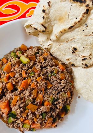 Una foto de Dieta baja en Fodmap: picado de carne con verduras