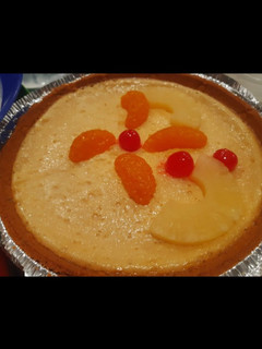 Una foto de Pay de Queso horneado