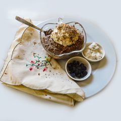 A picture of Maple-Espresso Chocolate Mousse.