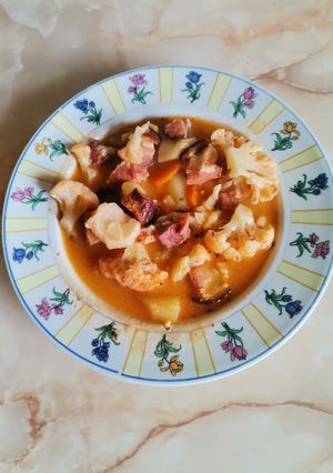 Karfiol gulyás recept fotója
