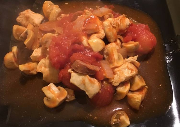Recipe of Super Quick Homemade Chicken and chorizo