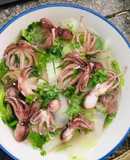 Canh cải thảo nấu tuột baby
