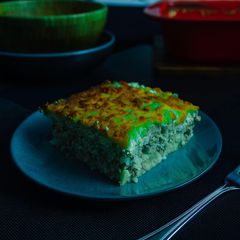 Minced Pork & Rice - Cauliflower Bake A picture of Minced Pork & Rice - Cauliflower Bake.