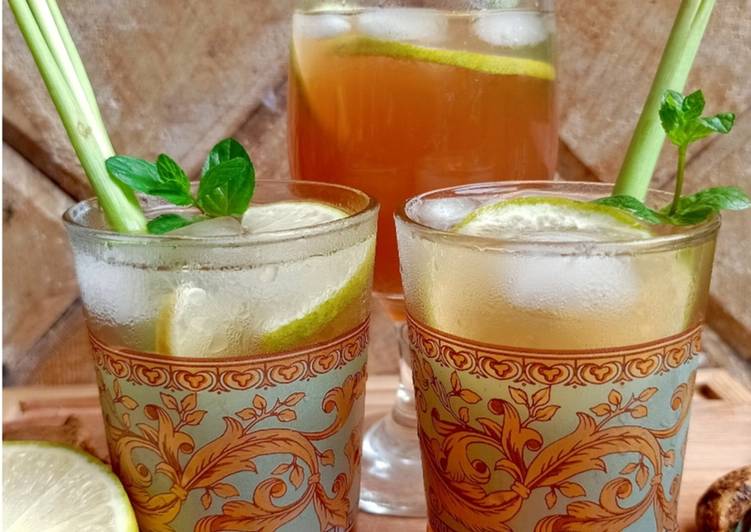 Ice Tea Monjareh (lemon Jahe sereh)