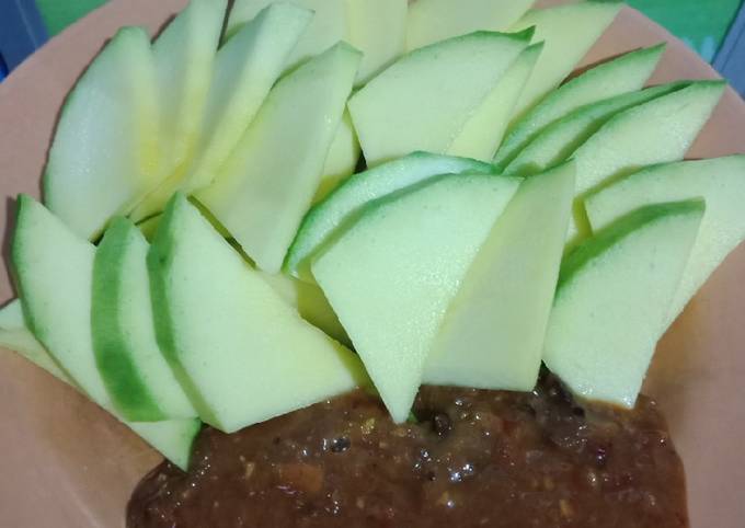Cara Buat Rujak mangga muda Murah