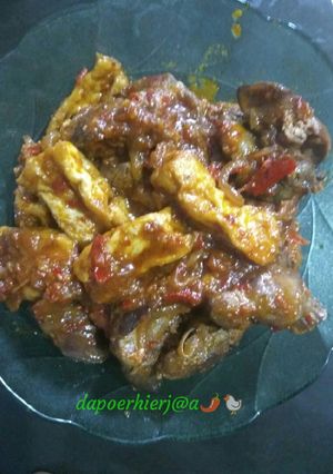 Foto resep Tahu ati ampela Sambal saos tiram