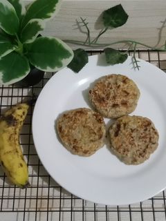 Foto resep Pancake oat pisang