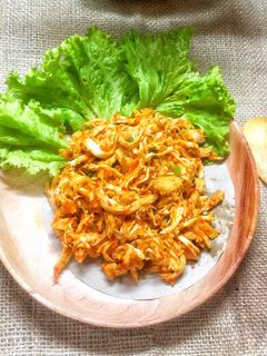 Foto resep Ayam Suwir Kecombrang