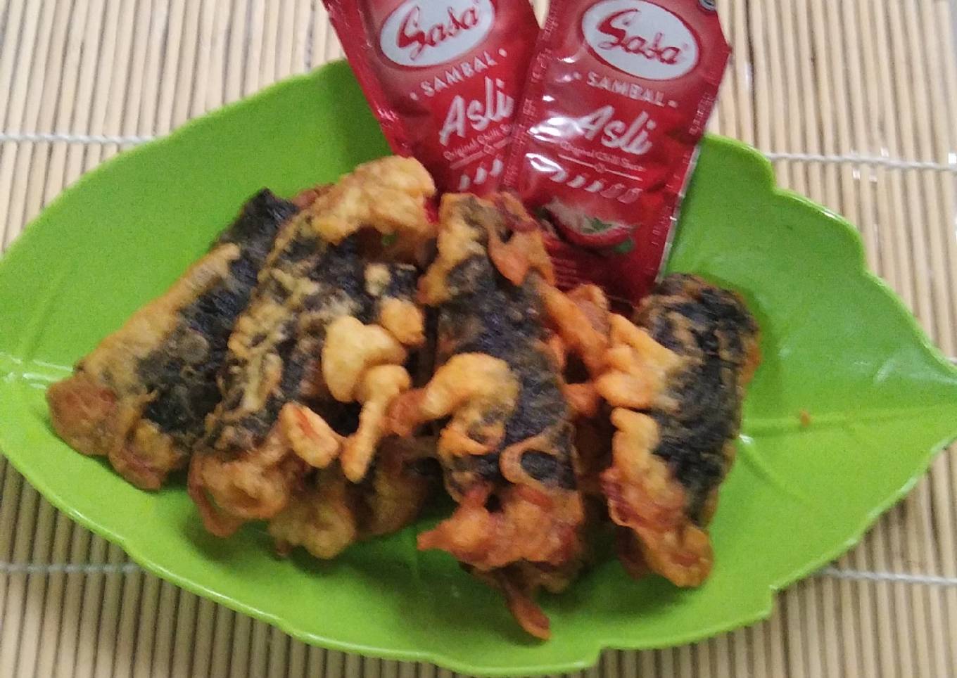 Gimmari (lumpia korea) ala lokal