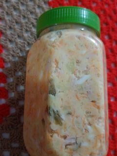 عکسی از دستور سالاد الویه با کالباس