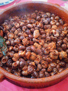 Una foto de Caracoles a la cazuela
