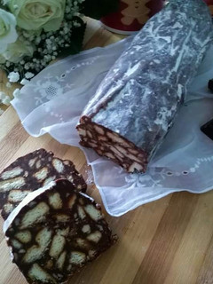 Foto di Salame di cioccolato senza uova