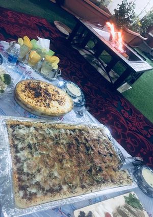 صورة لوصفة 🍕 البيتزاااا العملاقة 🍕 4xl 😍😍😍