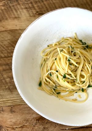 A picture of 🍝 Pasta Aglio, Olio e Peperoncino.