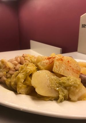 Una foto de Verdura y carne de caldo express en olla rápida