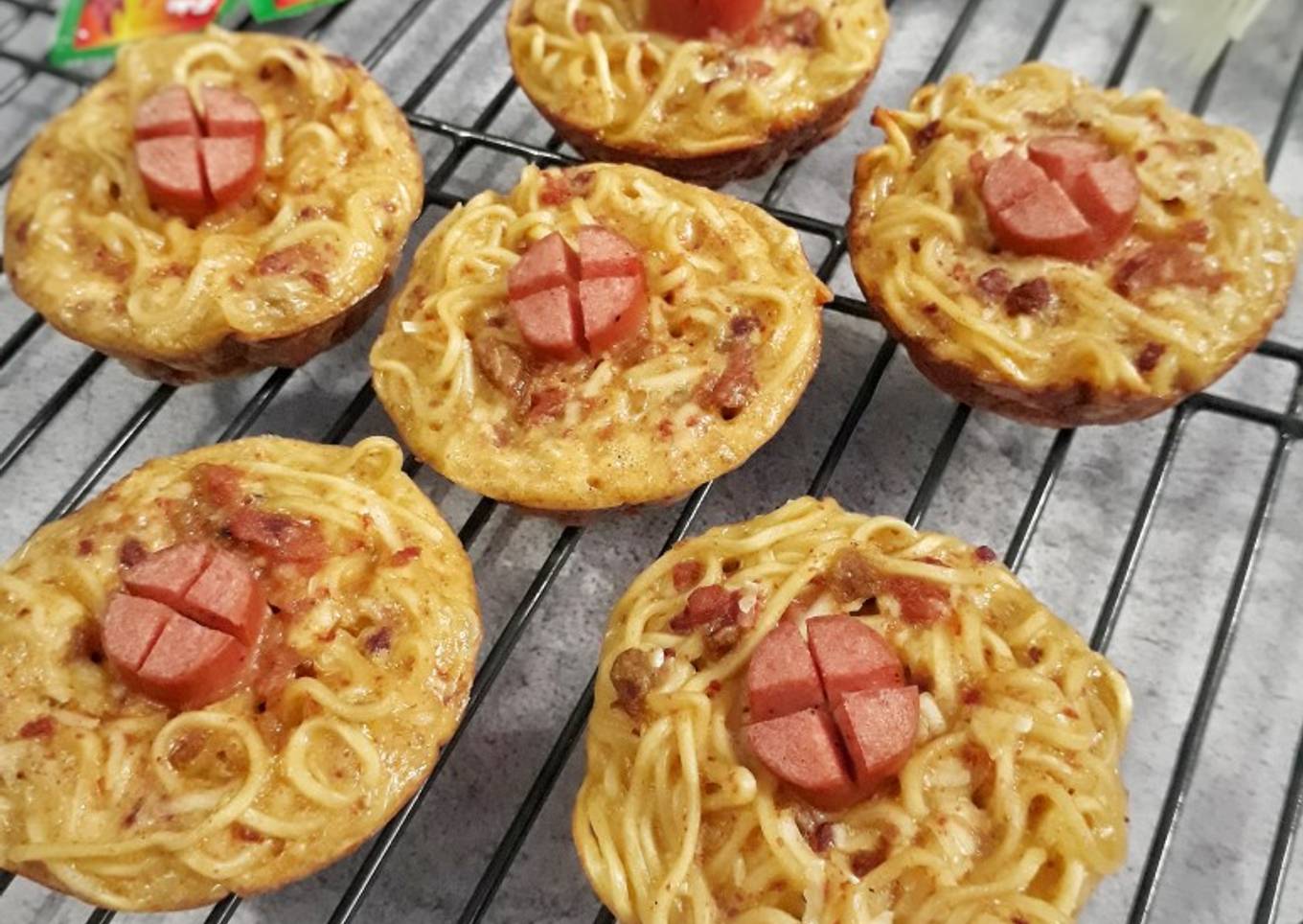 Muffin Mie Panggang
