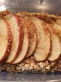 Hafer-Apfel Pizza