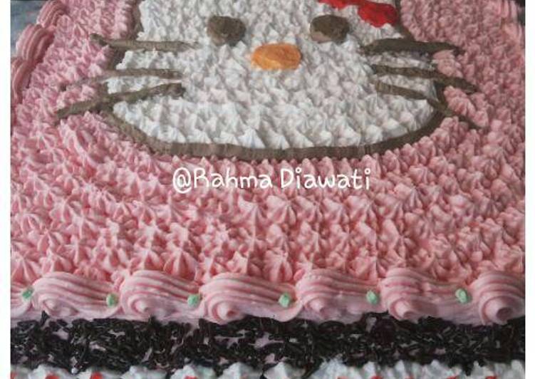 Cara Memasak Birthday cake yang Nikmat