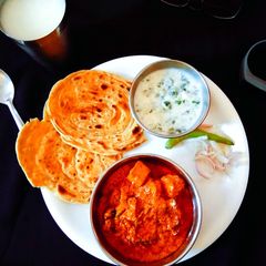 A picture of Dhaba style paneer masala.