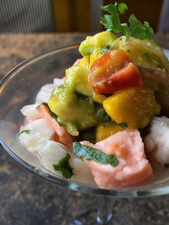 Una foto de Ceviche peruano