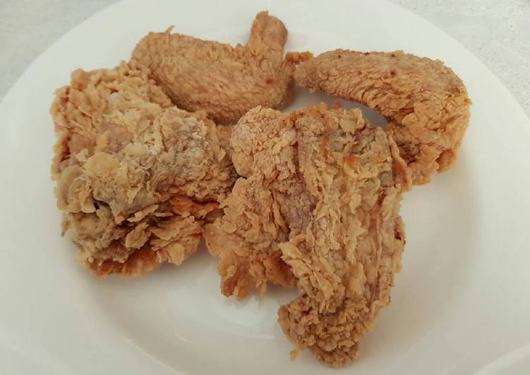 Bagaimana Membuat Ayam Goreng Tepung ala KFC KW Anti Gagal