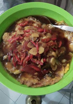 Foto resep Telur masak kecap pedas