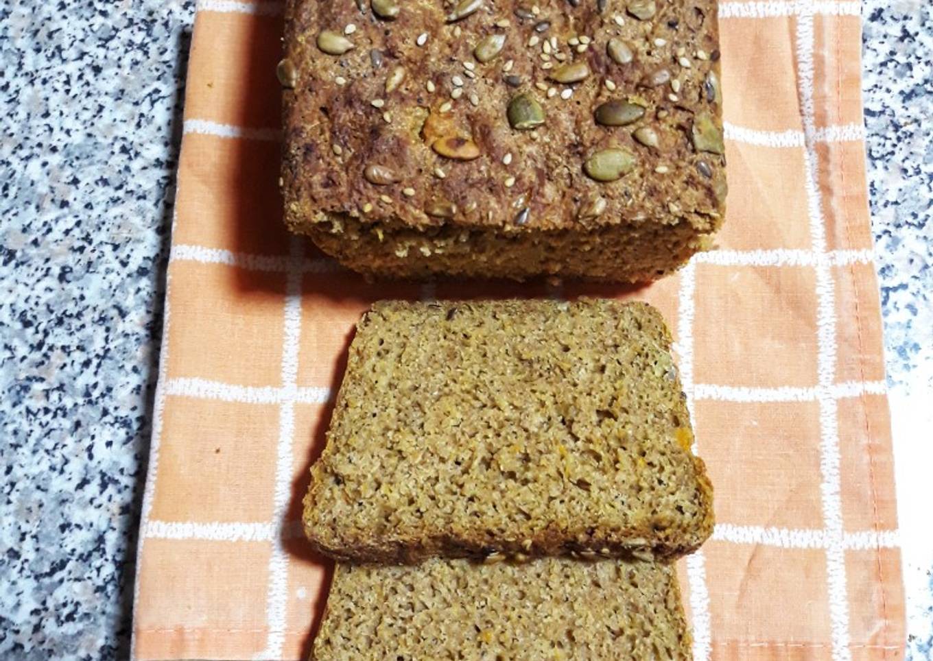 Pan integral de calabaza