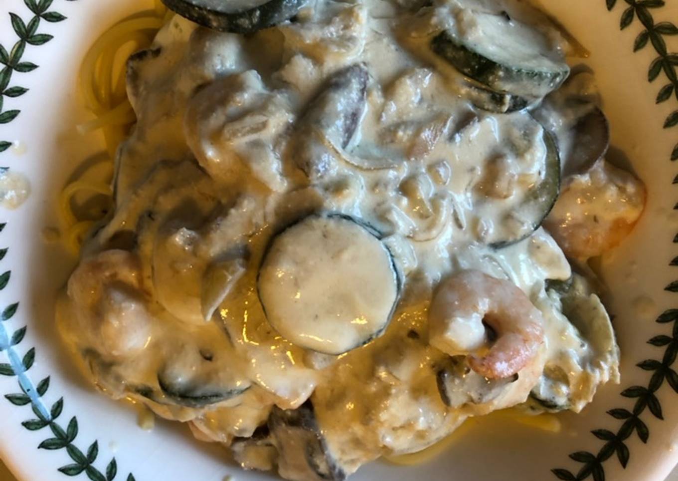Prawn & Courgette Spaghetti