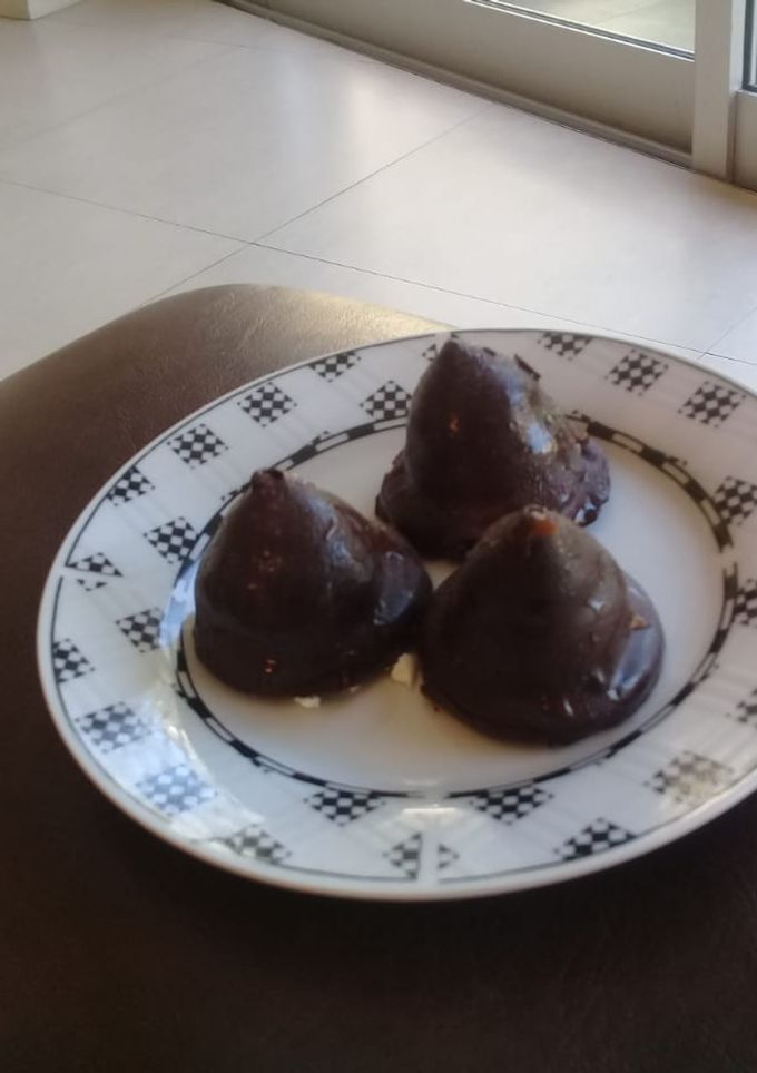 Una foto de Conitos de dulce de leche