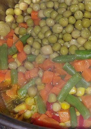 Una foto de Mix de Vegetales Salteados