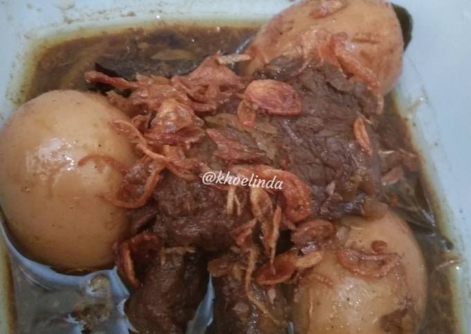 Semur daging betawi